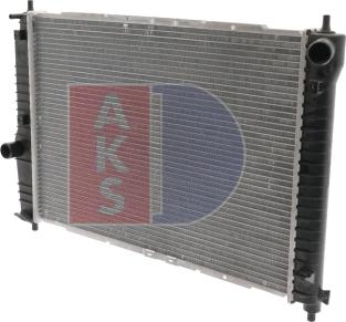 AKS Dasis 510066N - Радиатор, охлаждане на двигателя vvparts.bg