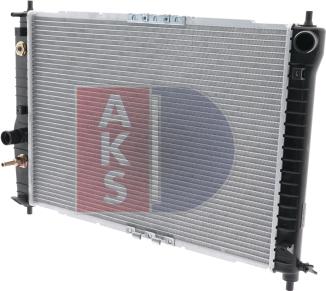 AKS Dasis 510067N - Радиатор, охлаждане на двигателя vvparts.bg