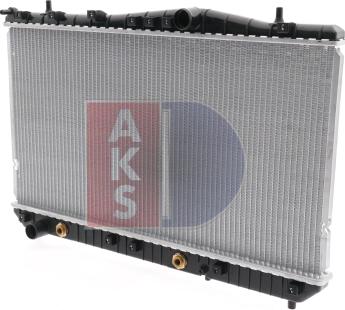 AKS Dasis 510021N - Радиатор, охлаждане на двигателя vvparts.bg