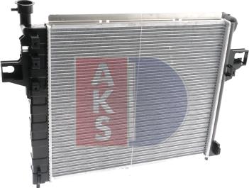 AKS Dasis 520020N - Радиатор, охлаждане на двигателя vvparts.bg
