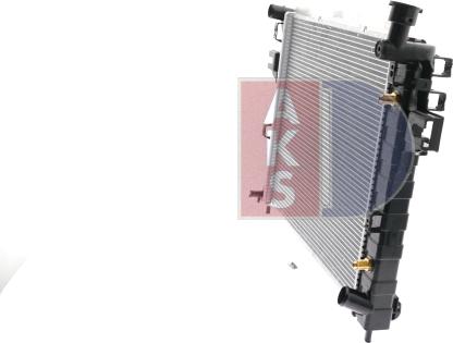 AKS Dasis 520020N - Радиатор, охлаждане на двигателя vvparts.bg