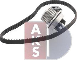 AKS Dasis 570349N - Водна помпа+ к-кт ангренажен ремък vvparts.bg