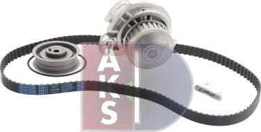 AKS Dasis 570350N - Водна помпа+ к-кт ангренажен ремък vvparts.bg