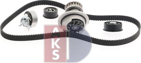 AKS Dasis 570352N - Водна помпа+ к-кт ангренажен ремък vvparts.bg