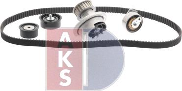 AKS Dasis 570309N - Водна помпа+ к-кт ангренажен ремък vvparts.bg