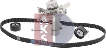 AKS Dasis 570301N - Водна помпа+ к-кт ангренажен ремък vvparts.bg