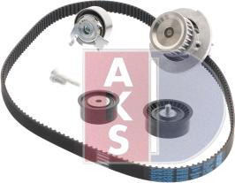 AKS Dasis 570307N - Водна помпа+ к-кт ангренажен ремък vvparts.bg