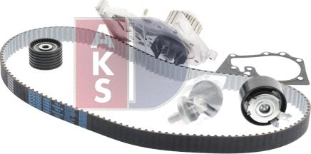 AKS Dasis 570315N - Водна помпа+ к-кт ангренажен ремък vvparts.bg