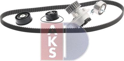 AKS Dasis 570321N - Водна помпа+ к-кт ангренажен ремък vvparts.bg