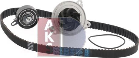 AKS Dasis 570323N - Водна помпа+ к-кт ангренажен ремък vvparts.bg