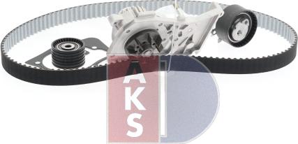 AKS Dasis 570292N - Водна помпа+ к-кт ангренажен ремък vvparts.bg