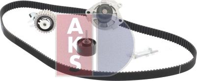 AKS Dasis 570283N - Водна помпа+ к-кт ангренажен ремък vvparts.bg