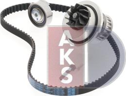 AKS Dasis 570276N - Водна помпа+ к-кт ангренажен ремък vvparts.bg