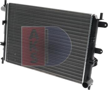 AKS Dasis 099297N - Радиатор, охлаждане на двигателя vvparts.bg