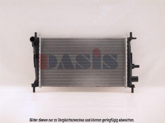 AKS Dasis 090640N - Радиатор, охлаждане на двигателя vvparts.bg