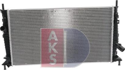 AKS Dasis 090011N - Радиатор, охлаждане на двигателя vvparts.bg