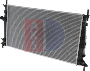 AKS Dasis 090027N - Радиатор, охлаждане на двигателя vvparts.bg