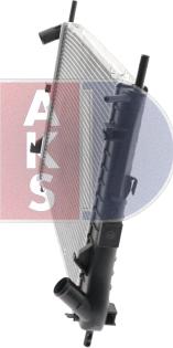 AKS Dasis 090073N - Радиатор, охлаждане на двигателя vvparts.bg
