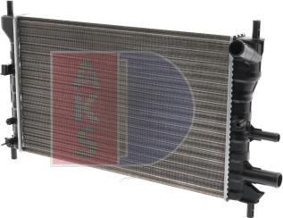 AKS Dasis 091270N - Радиатор, охлаждане на двигателя vvparts.bg