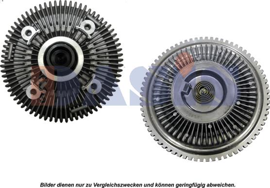 AKS Dasis 098009N - Съединител, вентилатор на радиатора vvparts.bg