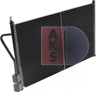 AKS Dasis 092006N - Кондензатор, климатизация vvparts.bg
