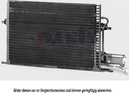 AKS Dasis 092360N - Кондензатор, климатизация vvparts.bg