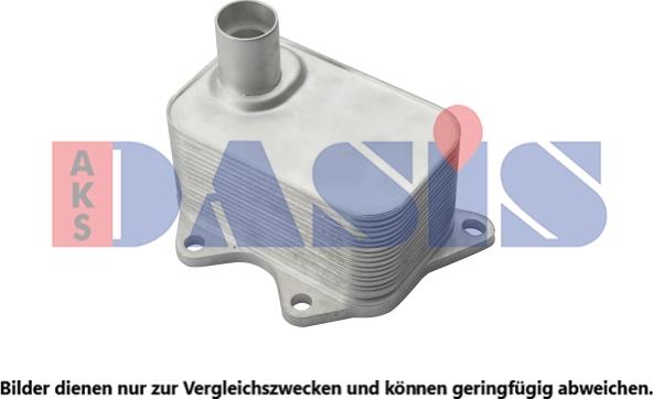 AKS Dasis 046016N - Маслен радиатор, двигателно масло vvparts.bg