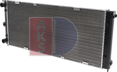 AKS Dasis 040460N - Радиатор, охлаждане на двигателя vvparts.bg