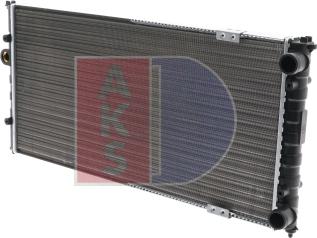 AKS Dasis 040400N - Радиатор, охлаждане на двигателя vvparts.bg