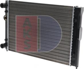 AKS Dasis 040870N - Радиатор, охлаждане на двигателя vvparts.bg