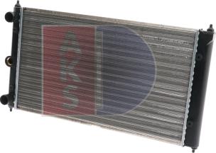 AKS Dasis 041090N - Радиатор, охлаждане на двигателя vvparts.bg
