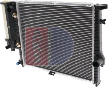 AKS Dasis 050950N - Радиатор, охлаждане на двигателя vvparts.bg