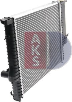 AKS Dasis 050950N - Радиатор, охлаждане на двигателя vvparts.bg