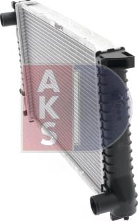 AKS Dasis 050960N - Радиатор, охлаждане на двигателя vvparts.bg