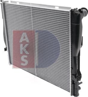 AKS Dasis 050043N - Радиатор, охлаждане на двигателя vvparts.bg