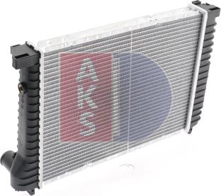 AKS Dasis 051600N - Радиатор, охлаждане на двигателя vvparts.bg