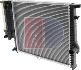 AKS Dasis 051020N - Радиатор, охлаждане на двигателя vvparts.bg