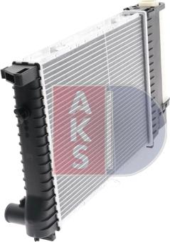 AKS Dasis 051140N - Радиатор, охлаждане на двигателя vvparts.bg