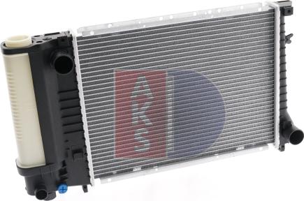AKS Dasis 051140N - Радиатор, охлаждане на двигателя vvparts.bg