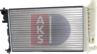 AKS Dasis 060690N - Радиатор, охлаждане на двигателя vvparts.bg