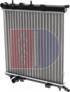 AKS Dasis 060029N - Радиатор, охлаждане на двигателя vvparts.bg