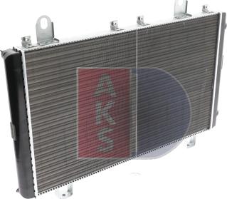 AKS Dasis 060120N - Радиатор, охлаждане на двигателя vvparts.bg