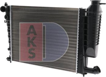 AKS Dasis 060250N - Радиатор, охлаждане на двигателя vvparts.bg