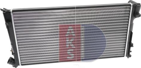 AKS Dasis 061000N - Радиатор, охлаждане на двигателя vvparts.bg