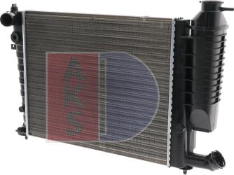 AKS Dasis 061010N - Радиатор, охлаждане на двигателя vvparts.bg