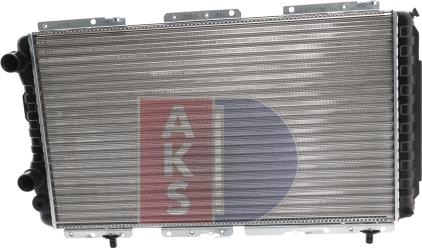 AKS Dasis 080900N - Радиатор, охлаждане на двигателя vvparts.bg