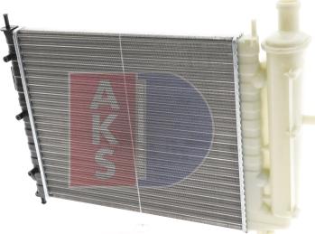AKS Dasis 080043N - Радиатор, охлаждане на двигателя vvparts.bg