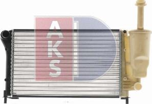 AKS Dasis 080064N - Радиатор, охлаждане на двигателя vvparts.bg