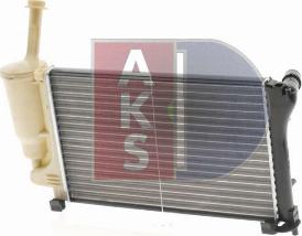 AKS Dasis 080064N - Радиатор, охлаждане на двигателя vvparts.bg