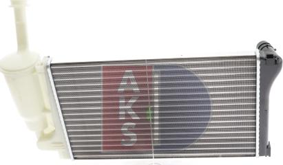 AKS Dasis 080066N - Радиатор, охлаждане на двигателя vvparts.bg